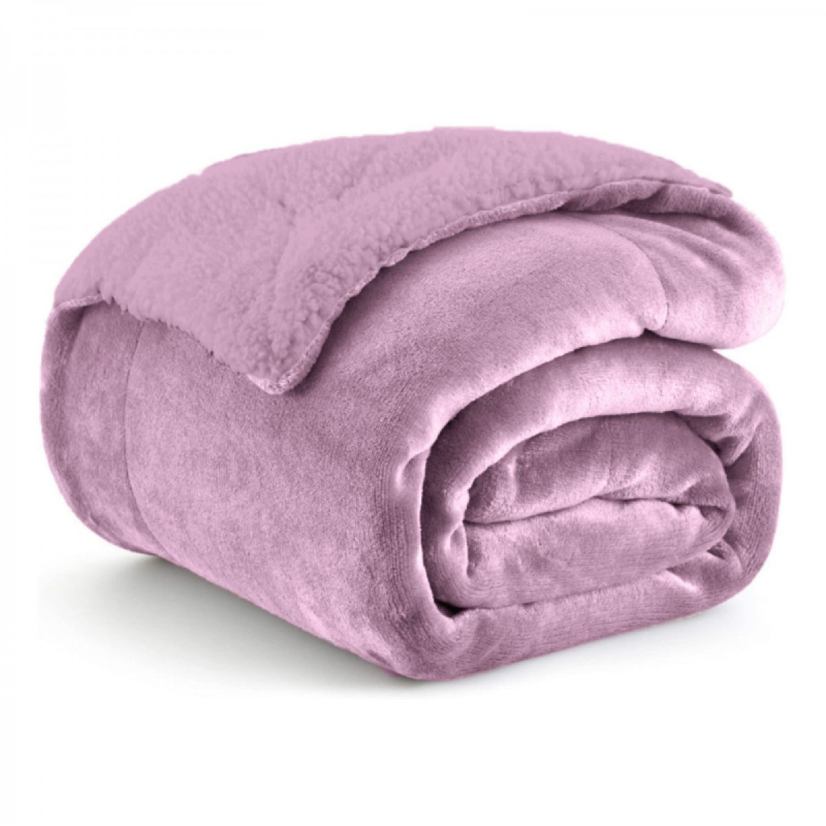 Κουβέρτα Πάπλωμα Υπέρδιπλη Flannel Sherpa 220X240