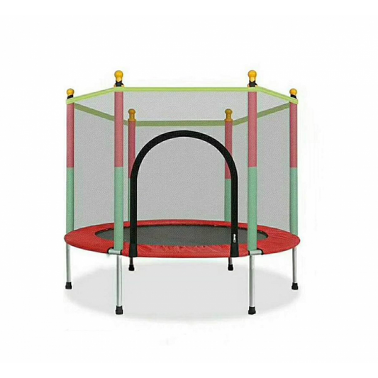 ΤΡΑΜΠΟΛΙΝΟ BALANCE ΜΕ ΔΙΧΤΥ ΠΡΟΣΤΑΣΙΑΣ ΔΙΑΜΕΤΡΟ 160CM ΚΑΙ ΥΨΟΣ 120CM ΓΙΑ ΜΕΓΙΣΤΟ ΒΑΡΟΣ ΕΩΣ 100 ΚΙΛΑ ΣΕ KOKKINO