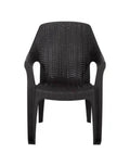 Πολυθρόνα Queen Rattan 58×45×85cm (Ανθρακί)